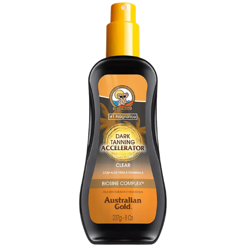Anúncio: Bronzeador Australian Gold Dark Tanning Accelerator Spray 237ml