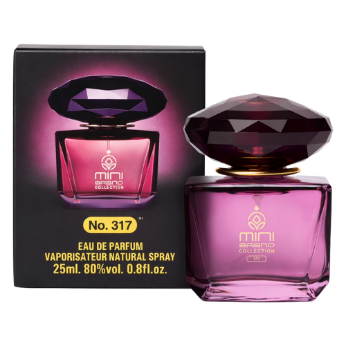 Anúncio: Mini Brand Collection No-317 Versace Crystal Noir 25ml EDP