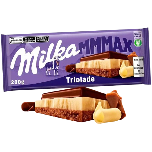 Anúncio: Chocolate Milka Mmmax Triolade Barra 280G*
