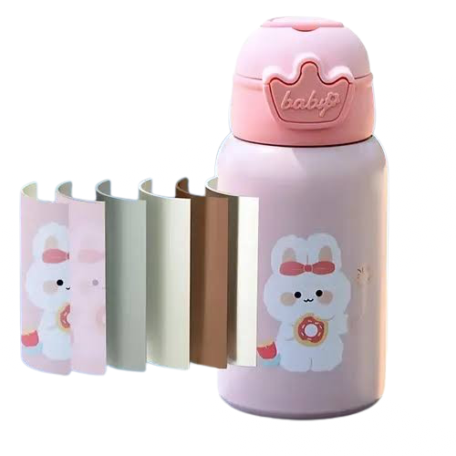 Anúncio: Garrafa Termica Infantil Maxon H-251 500ml Sunnyday Rose