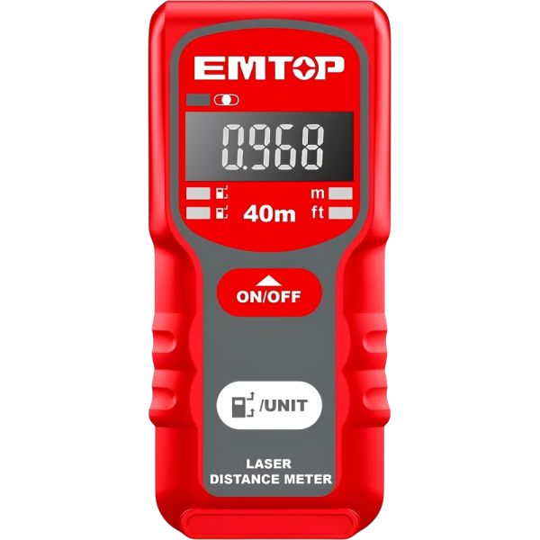 Anúncio: Trena Laser Emtop Emdl1504 40Mts*