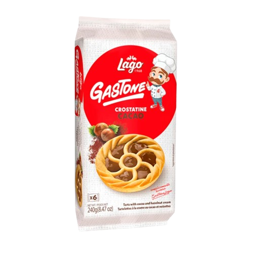 Anúncio: Biscoito Lago Gastone Crostatine Cacao 40G*