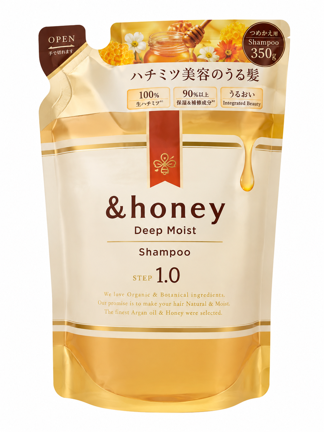 Anúncio: Shampoo &Honey Deep Moist Step 1.0 350G Refill