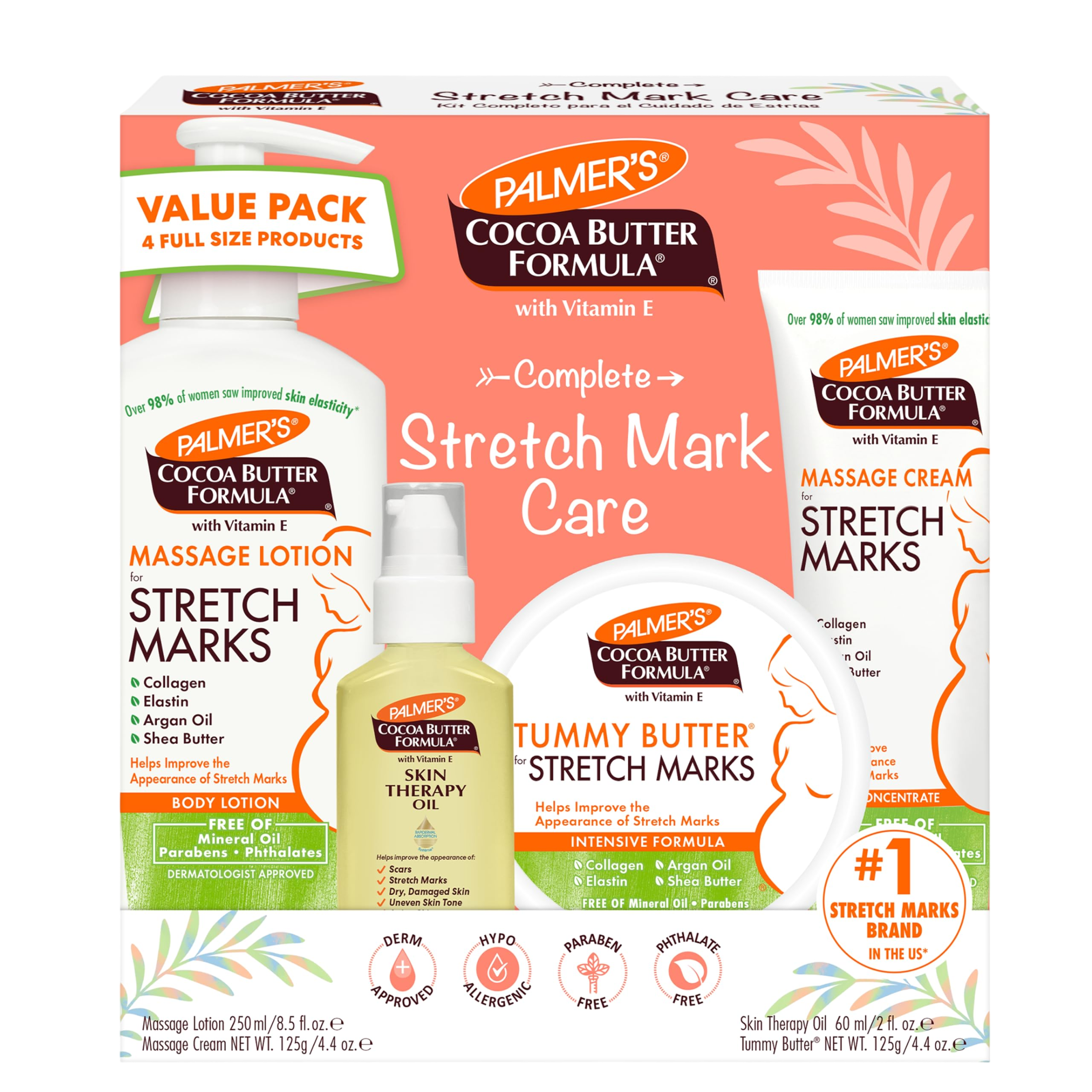 Anúncio: Palmers Cocoa Butter Kit Pregnancy Skincare 4P€S