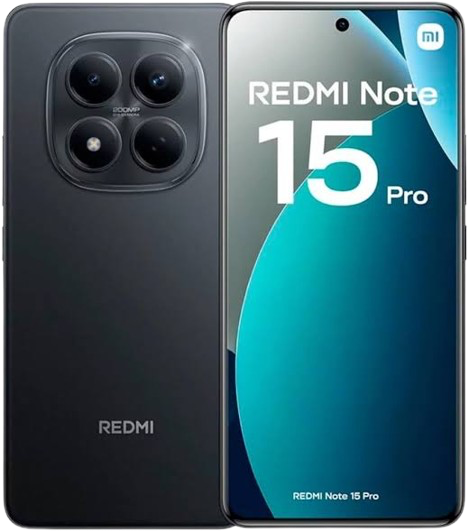 Anúncio: Cel Xiaomi Redmi Note 15 Pro 5G 12GB+512GB Global Black