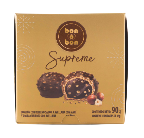Anúncio: Bombom Bon O Bon Supreme Avela Amendoin 5UNI 18G*