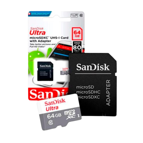 MEM SDXC 64GB SANDISK ULTRA 100MBS/667X C10 064G-GN3MA C/ADAPT