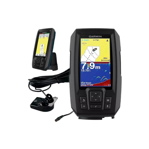 GPS Garmin Sonar Striker PLUS 4 + Transducer 4.3