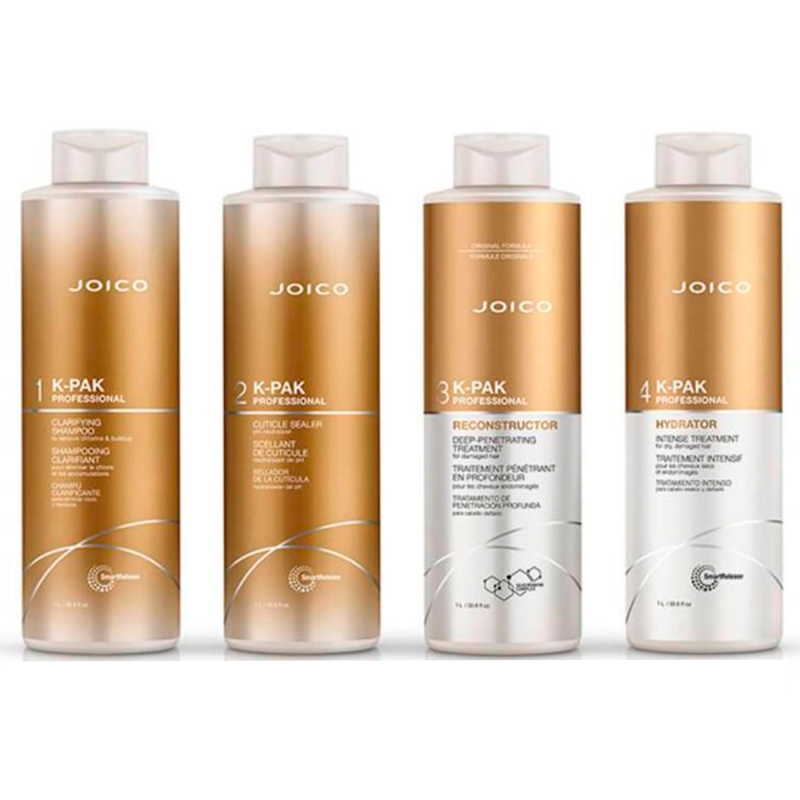 KIT JOICO K-PAK 4 PASOS 1L NOVA EMBALEGEM*