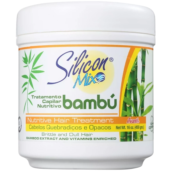 Anúncio: Mascara Silicon Mix Bambu 450G*