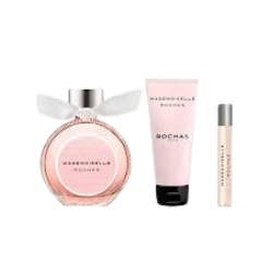 Anúncio: Rochas Mademoiselle Rochas Kit Fem 90ml EDP+ Body 100ml + 7.5ml 156929