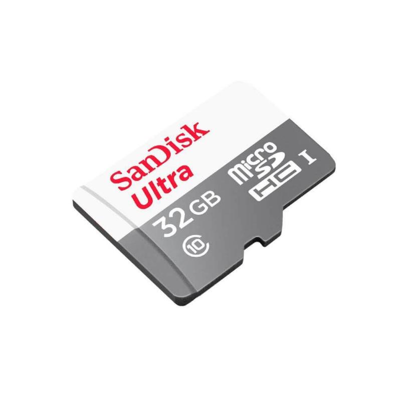 MEM SDHC 32GB SANDISK ULTRA 100MB C10 SDSQUNR-032G-GN3MA C/ADAP