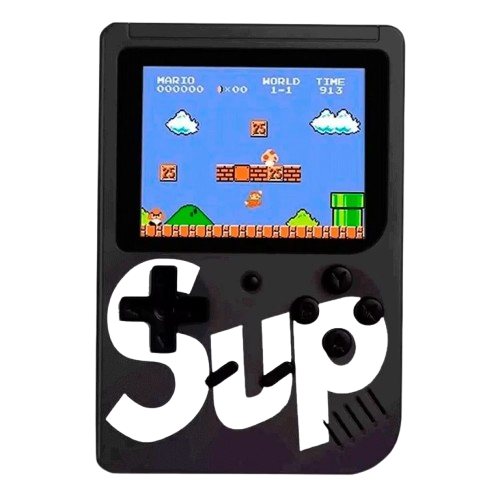 GAME SUP GAME BOX PLUS 400 IN 1 +CONTROLE PRETO