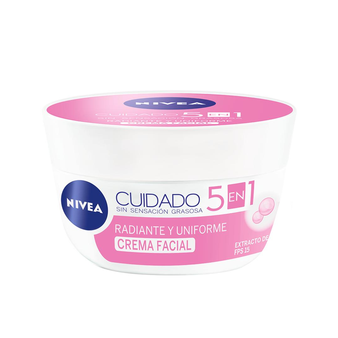 CREME FACIAL NIVEA RADIANTE E UNIFORME  5EM1 100ML 7712*
