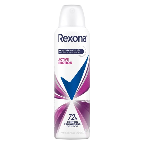 Anúncio: Des Rexona Aerosol Active Emotion Motion Fem 150ml