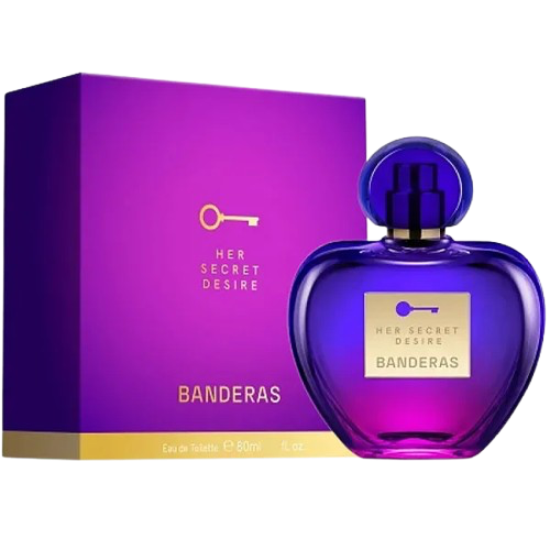 ANTONIO BANDERAS HER SECRET DESIRE FEM 80ML EDT