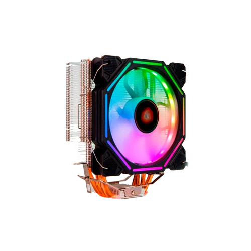 COOLER AIR CPU SATELLITE CC-73 FAN 12X12 RGB*