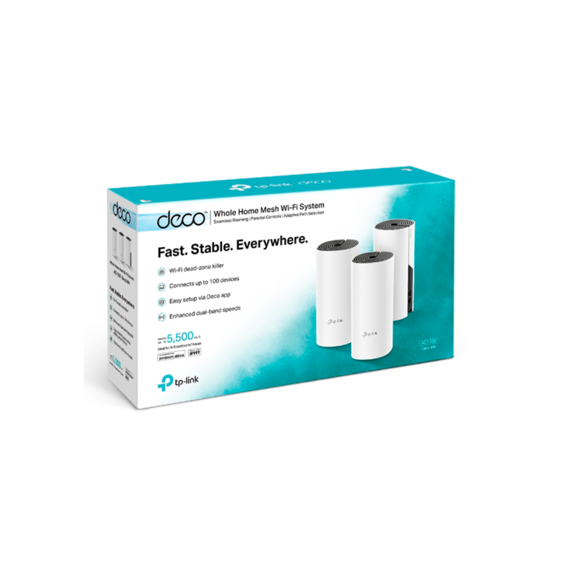 WIR. R. TP-LINK DECO M4 AC1200 DUAL BAND 3-PACK >>49872<<