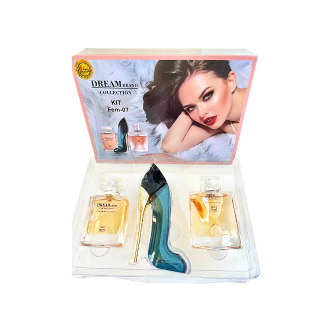 Anúncio: Dream Brand Collection No-07 Kit Fem 021+126+012 25ml EDP 213230