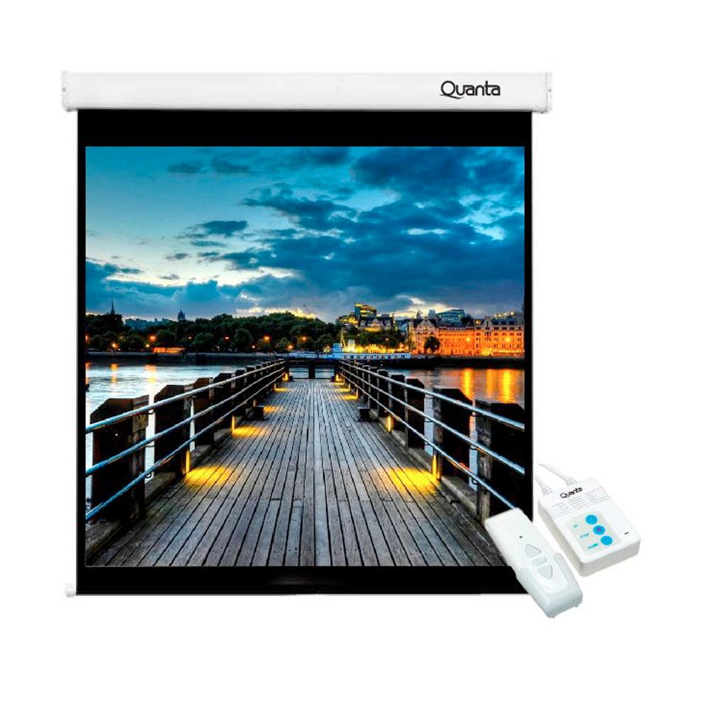 TELA P/PROJETOR QUANTA QTTLM100I 100" 200X150CM/PARED/TETO MANUAL