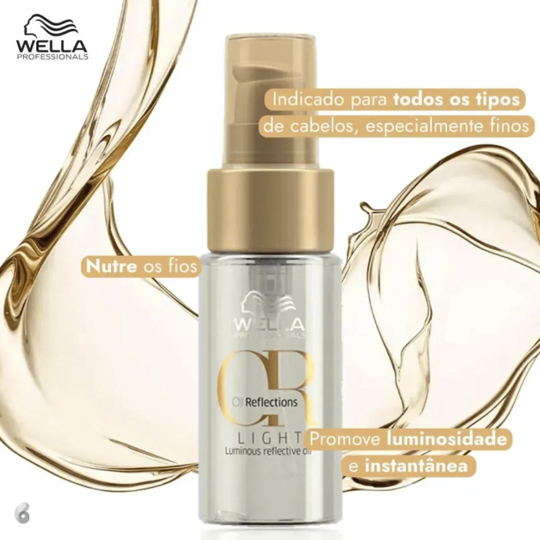 OLEO PARA CABELO WELLA OIL REFLECTIONS LIGHT 30ML 573755/104359*