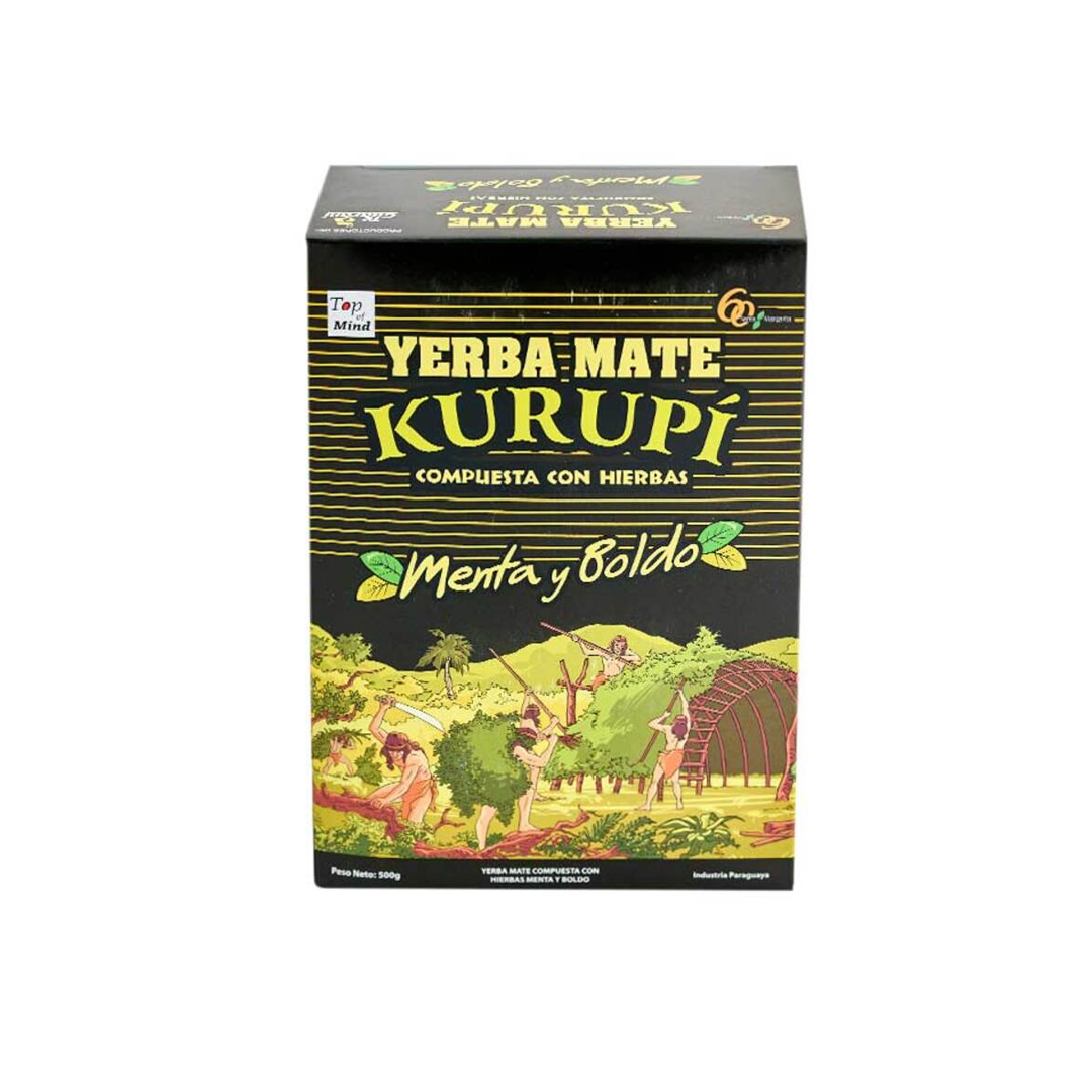 Anúncio: Erva Mate Kurupi Menta Y Boldo 500GR