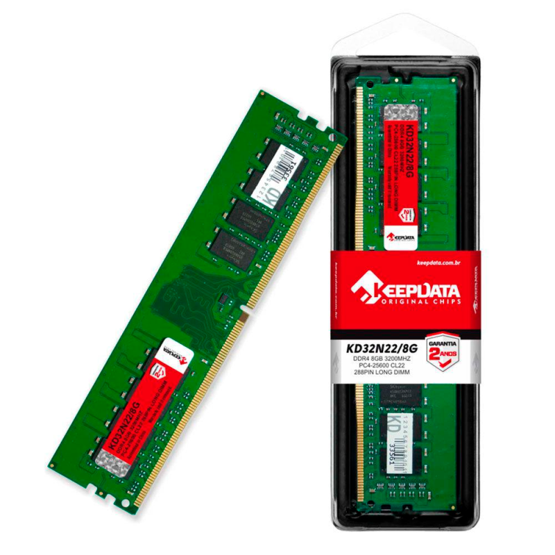 MEMORIA DDR4 8GB 3200MHZ KEEPDATA KD32N22/8G 600294 | LG Importados
