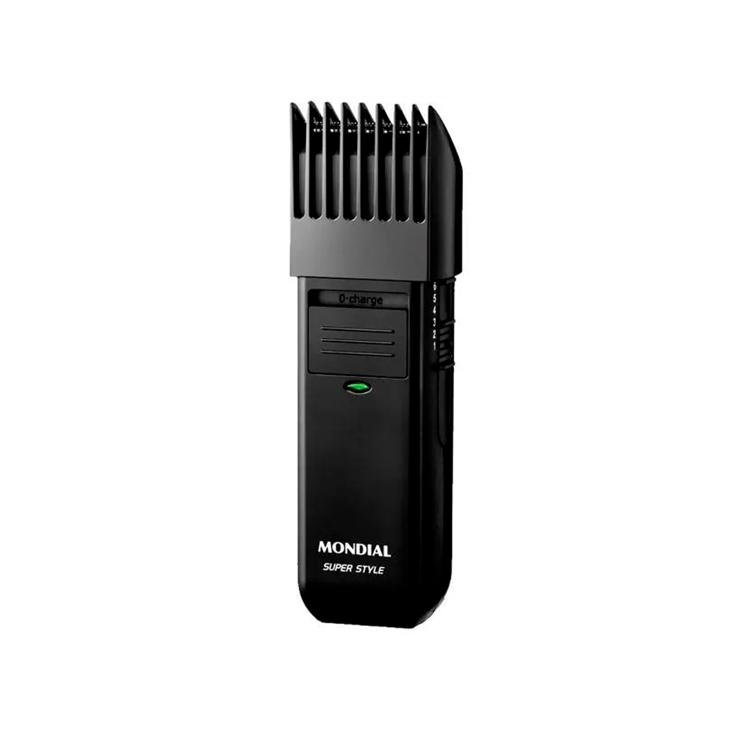 MAQUINA CABELO MONDIAL MA-01 SUPER STYLE RECARREGABEL BIVOLT