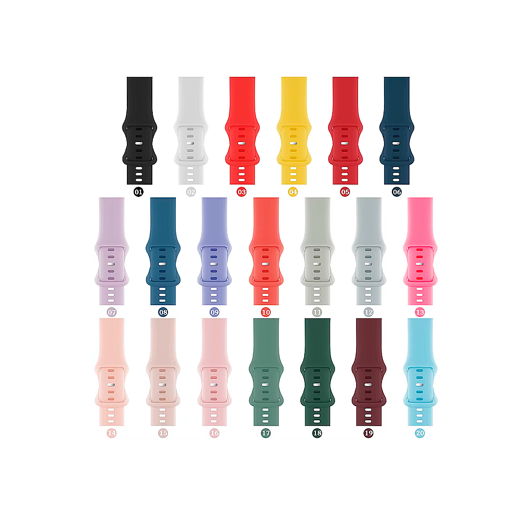 AC RELOGIO PULSEIRA WATCH BORRACHA LISO 42/44/45/49MM COLORIDO*