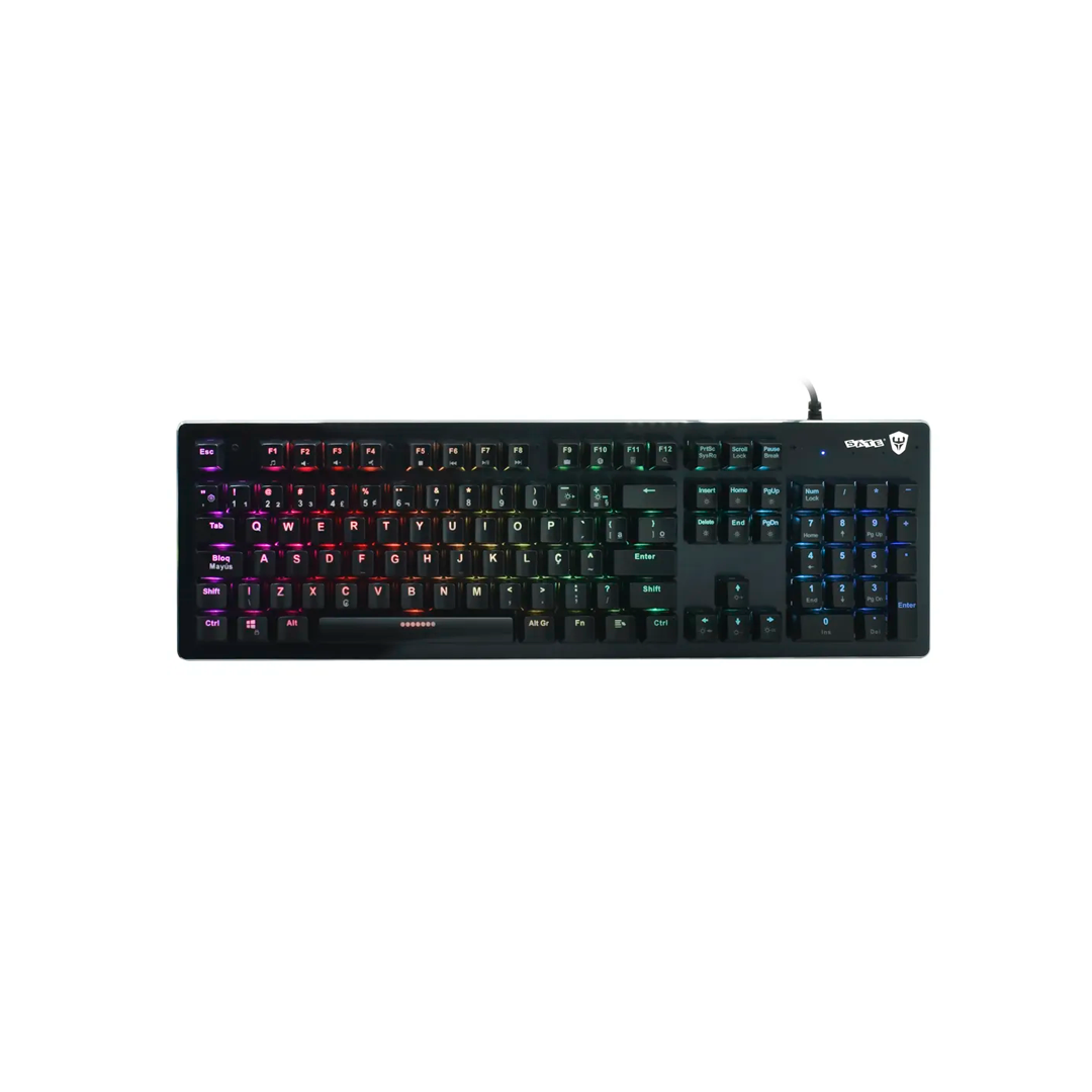 TECLADO USB GAMER SATELLITE GK-301 MECANICO PORTUGUES