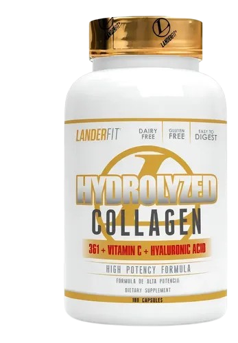 VITAMINA COLLAGEN LANDERFIT HYDROLYZED 180 COMPRIMIDOS