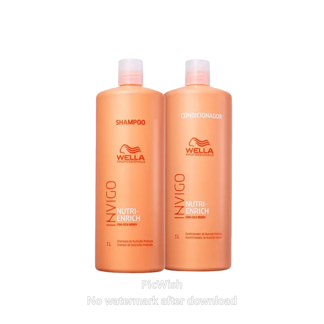 Anúncio: Kit Wella Invigo Nutri Enrich SH+COND 1L
