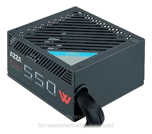 FONTE 550W AZZA PSAZ-550W 80PLUS BRONZE