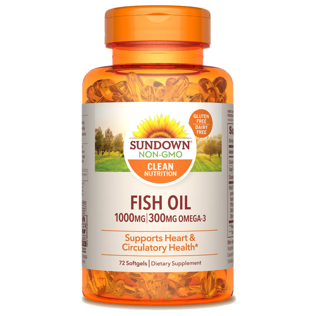 VITAMINA FISH OIL OMEGA 3 SUNDOWN 1200MG 360MG 100 COMP