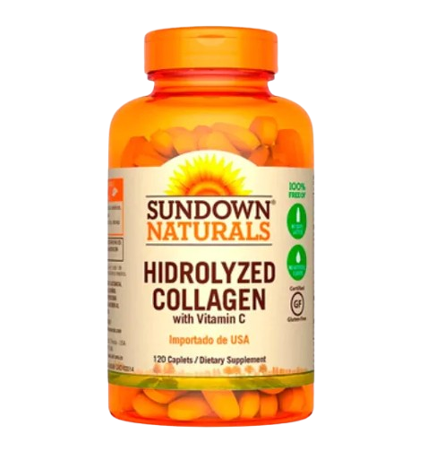 VITAMINA HYDROLYZED COLLAGEN SUNDOWN 120 COMP