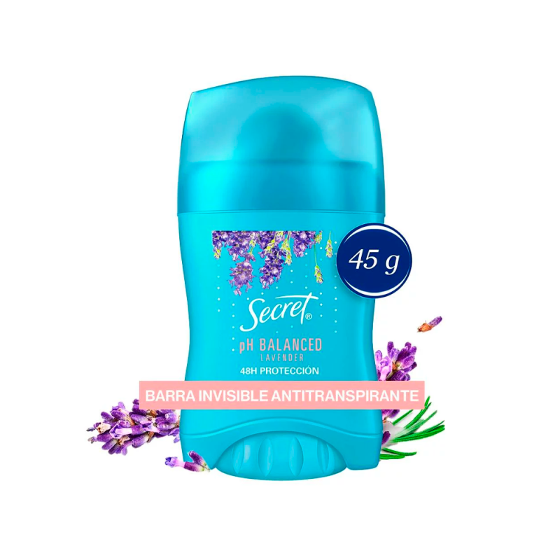DES SECRET STICK PH BALANCE LAVENDER 4X FRESH DEFENSE+ FEM 45G