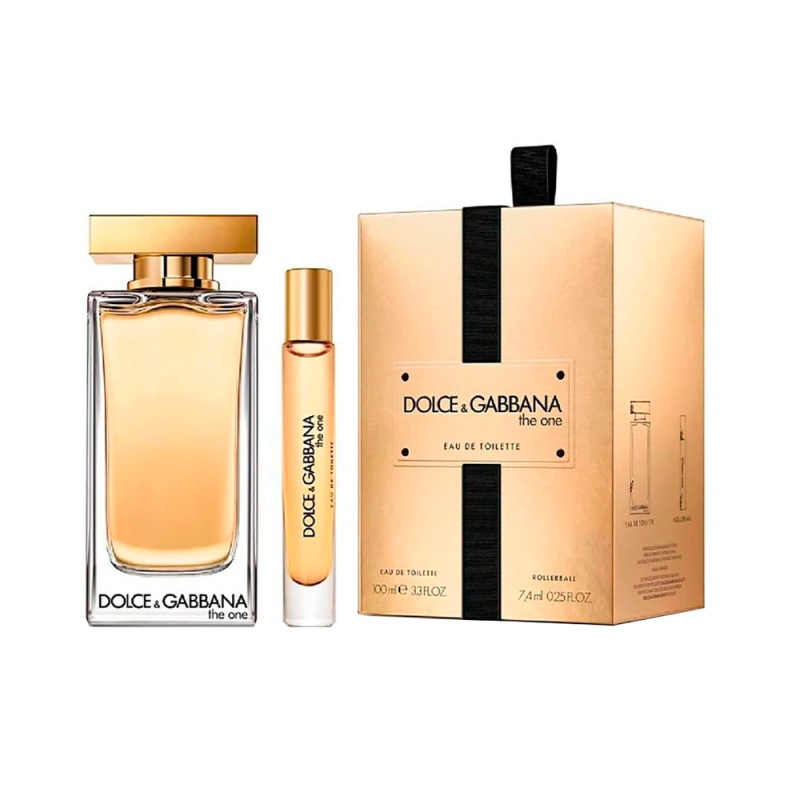 DOLCE GABBANA THE ONE KIT FEM 100ML EDT+7,4ML EDT| | LG Importados