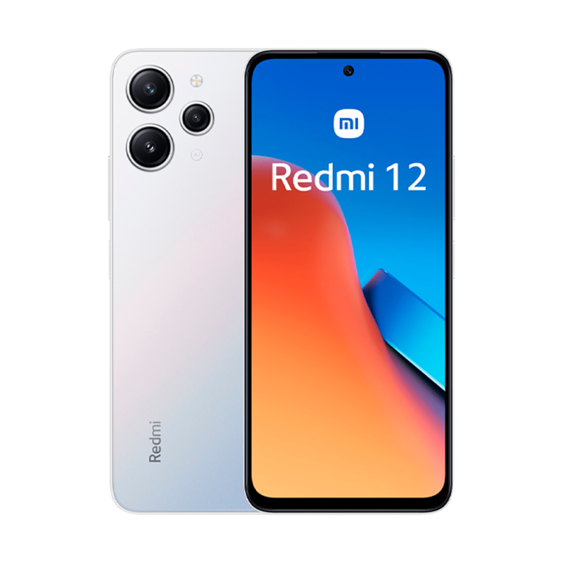 CELULAR XIAOMI REDMI 12 4GB+128GB GLOBAL POLAR SILVER| | LG Importados