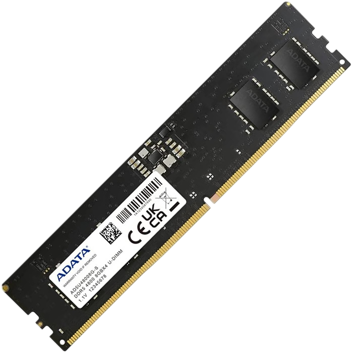 MEMORIA DDR5 8GB 4800MHZ ADATA PC5-38400 AD5U48008G-S | LG Importados