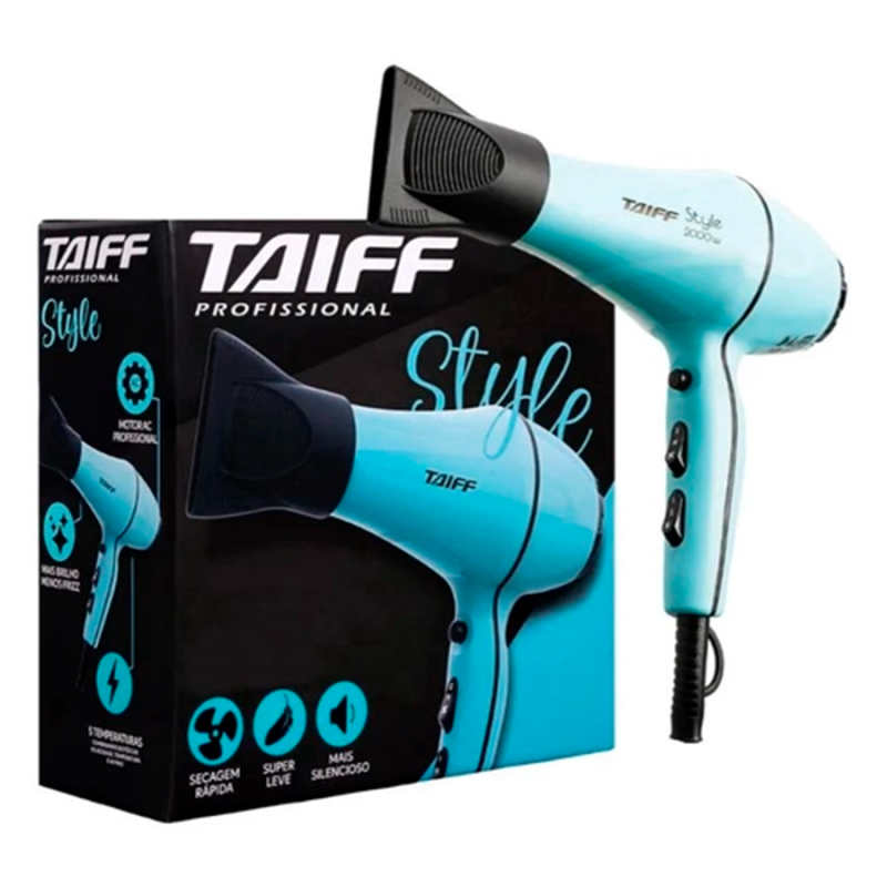 SECADOR TAIFF STYLE 2000W TURQUESA 110V