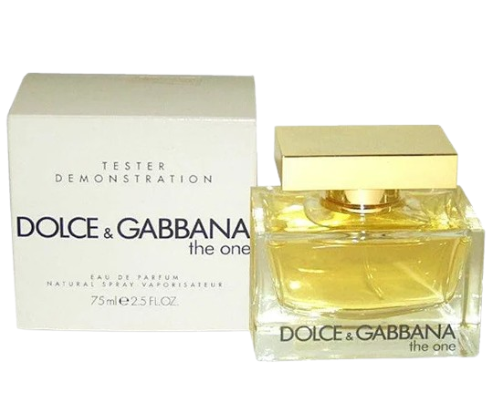 DOLCE GABBANA THE ONE FEM 75ML EDP TESTER VENDA 026808/180936