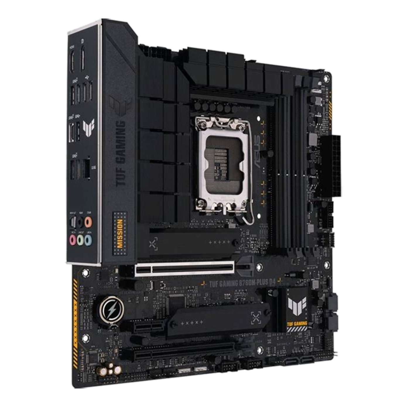 Anúncio: MB Asus B760M-Plus Tuf Gaming D4 RGB S/R/V/HDMI/M.2