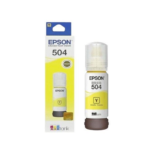 TINTA EPSON T-504 420 70ML AMARELO