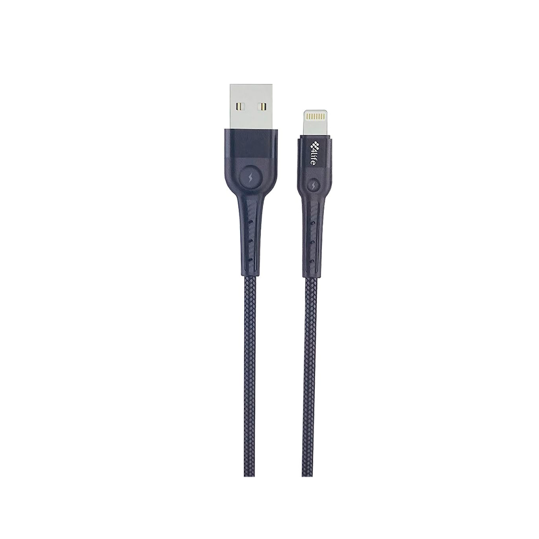 AC CEL CABO USB 4LIFE FLT2AL1B IPHONE 1MTS PRETO