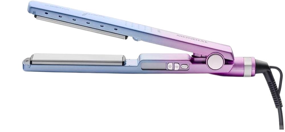 PRANCHA MONDIAL JULIETTE P-JU-03 ROXO/AZUL/BIVOLT