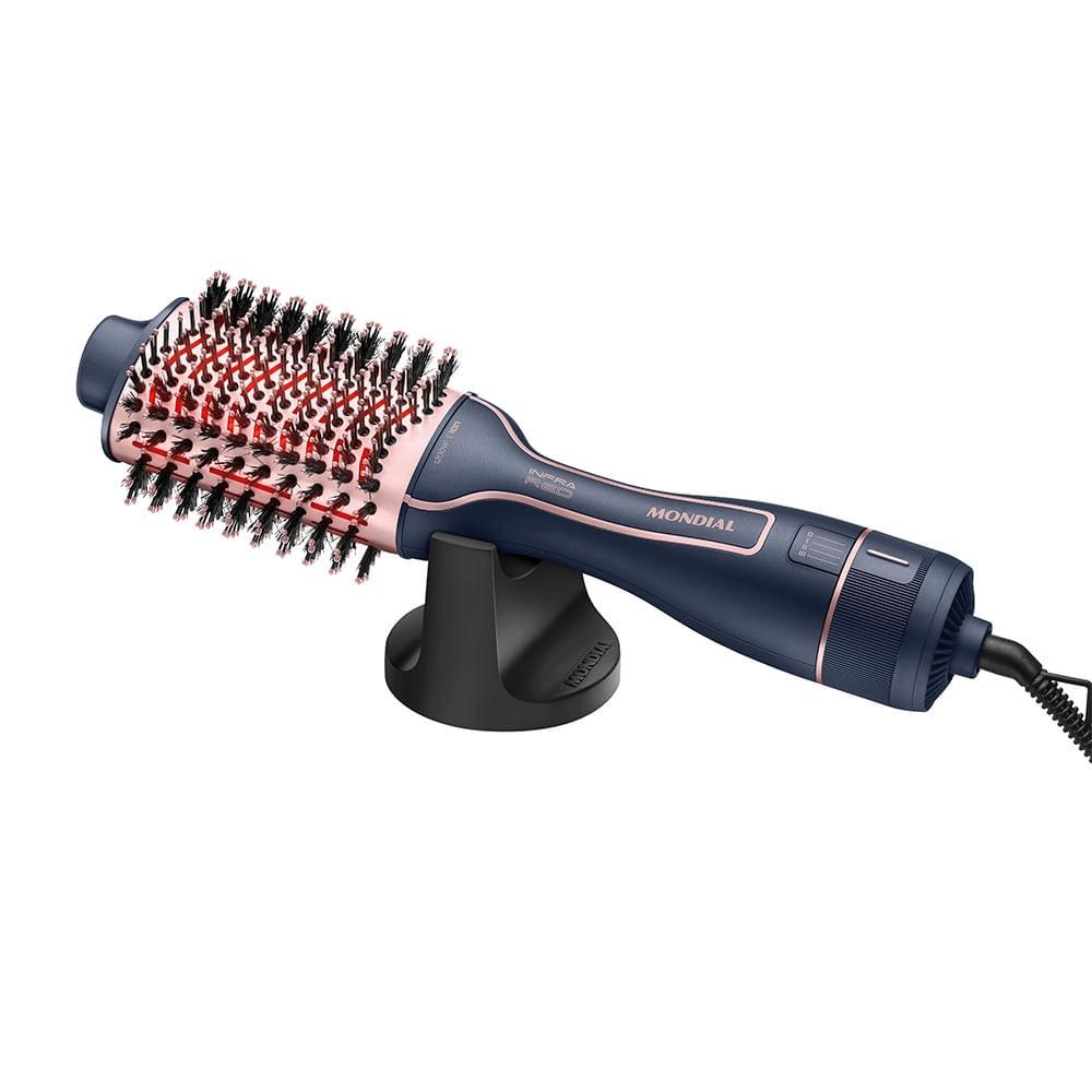 ESCOVA SECADORA MONDIAL ES-01-IR 3IN1 AZUL/PINK 1200W/BIVOLT