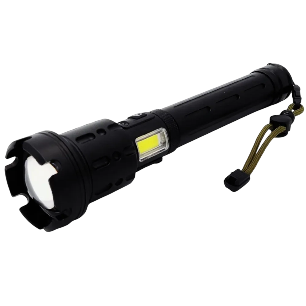 LANTERNA ECOPOWER EP-8106 25W PRETO | LG Importados
