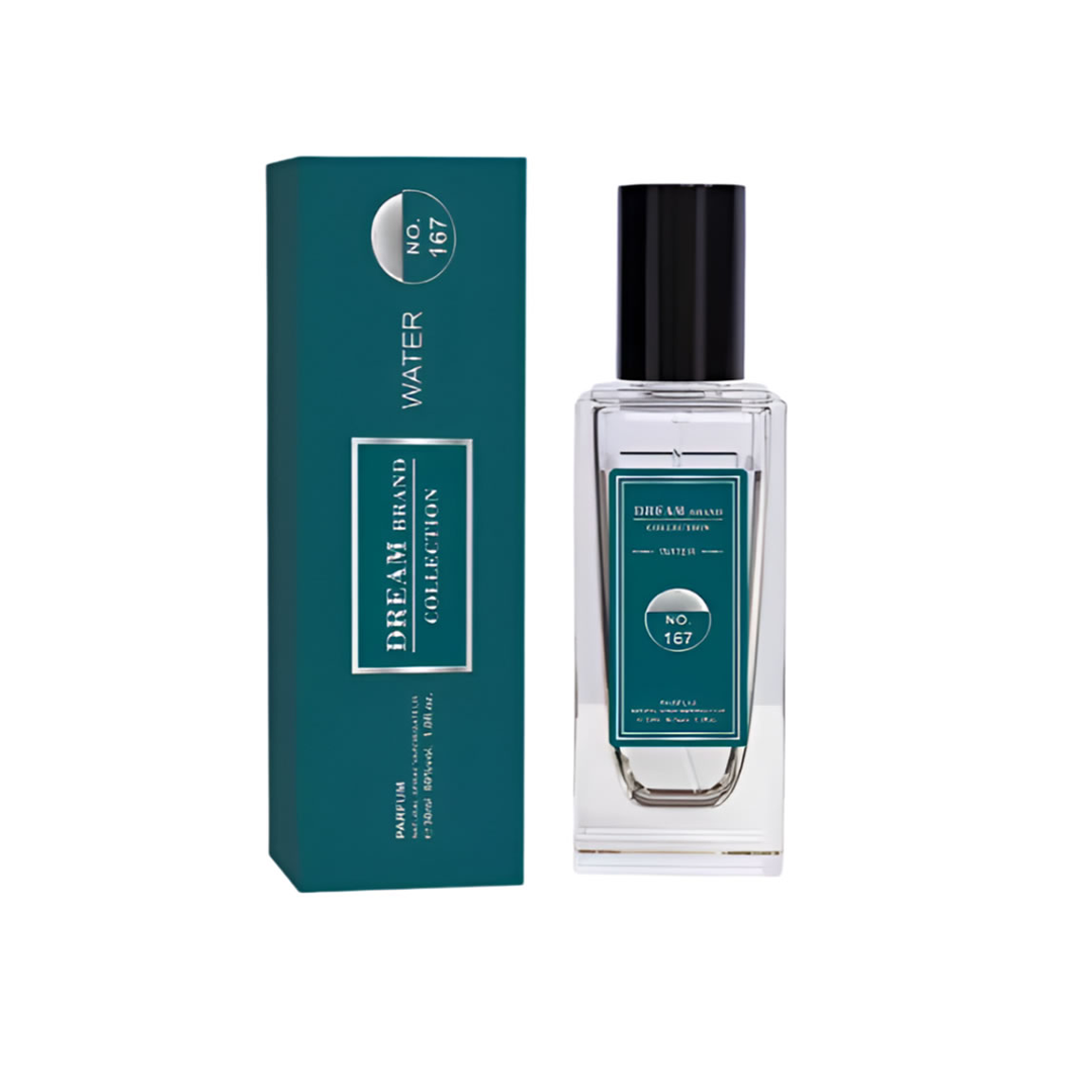 DREAM BRAND COLLECTION NO-167 AQVA 30ML EDP NOVA EMBALAGEN