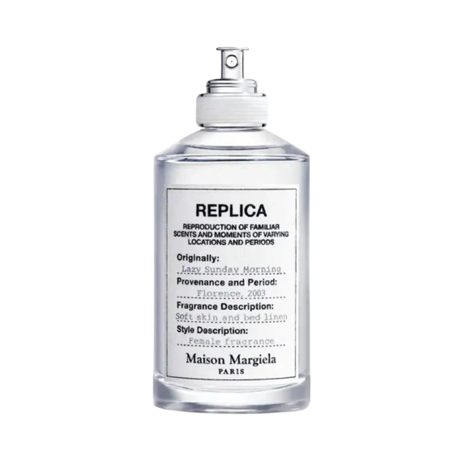 MAISON MARGIELA REPLICA LAZY SUNDAY MORNING FEM 100ML EDT 932464