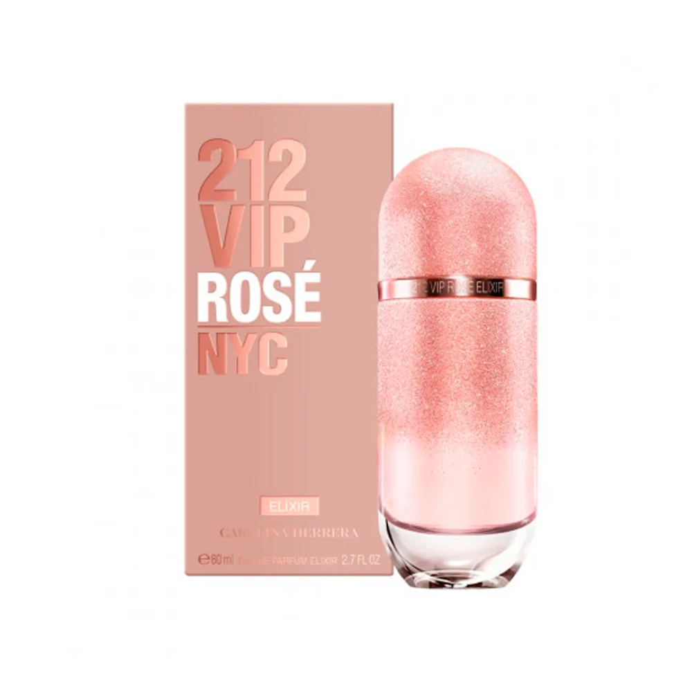 CAROLINA HERRERA 212 VIP ROSE ELIXIR FEM 80ML EDP